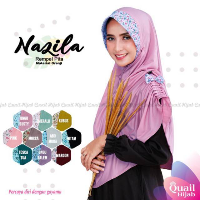 NAZILLA DENIM BY QUAIL HIJAB