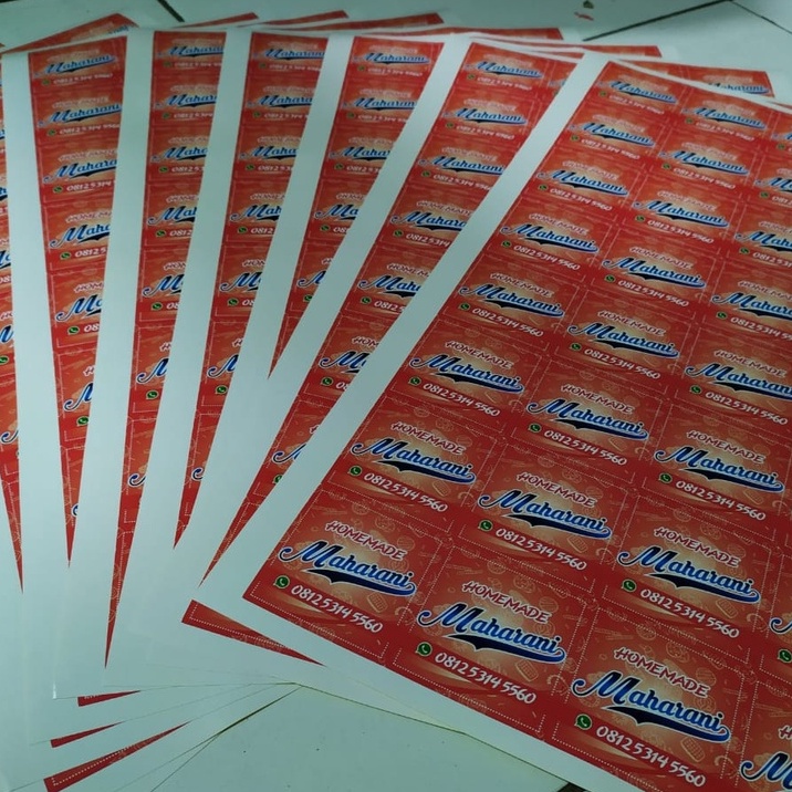

Cetak Stiker Duratac (Vinyl) Anti Air "A3+" (32 cm x 48 cm)