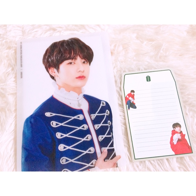 BTS 5th ARMY KIT Sharing goods (clear photo + envelope postcard) BT21