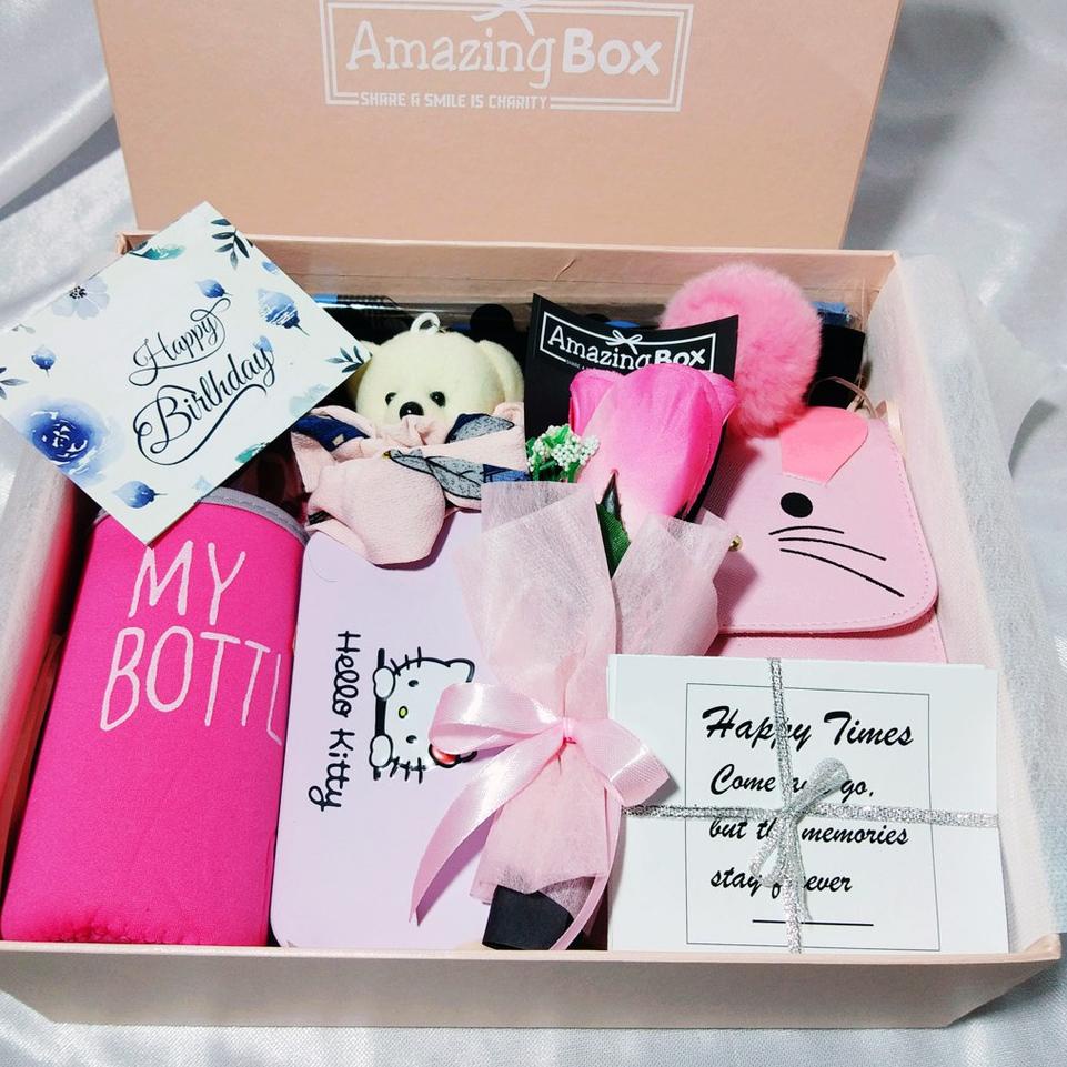 

READY [NL765] Paket Kado Premium Cewek Hangout/ Hadiah Unik / Kado Wanita Ulangtahun /Anniversary/ Wisuda efls619 LO524