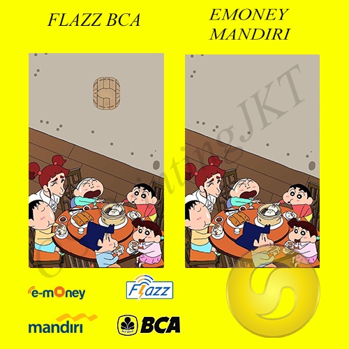 CUSTOM KARTU FLAZZ BCA GENERASI 2 ATAU EMONEY/SALDO 0 - SINCANN EDITION