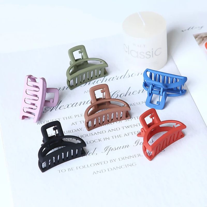 JEDAI RAMBUT DOFF MODEL SABIT 4CM GAYA KOREA JEPIT TEBAL MULTI COLOUR / JEDAI DOFF / JEPIT RAMBUT / JEDAI KOREA STYLE