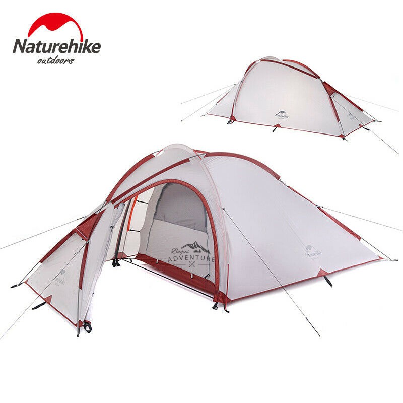 Tenda Hiby 4 40D Naturehike NH18K250-P Tenda 4 Orang