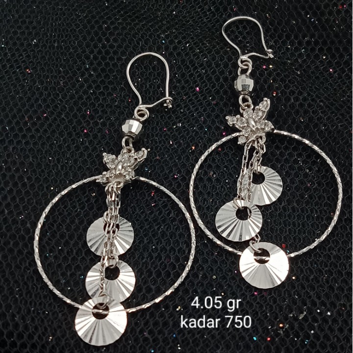 Anting Emas 17 K - 4.05 gr Kadar 750 - 2078