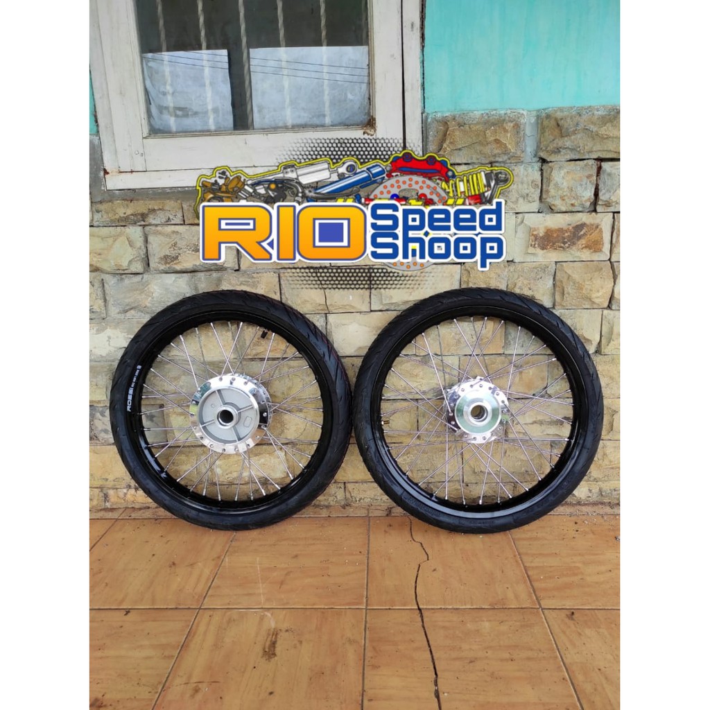 VELG PAKETAN RING 17 JARI JARI JUPITER MX KING PLUS BAN