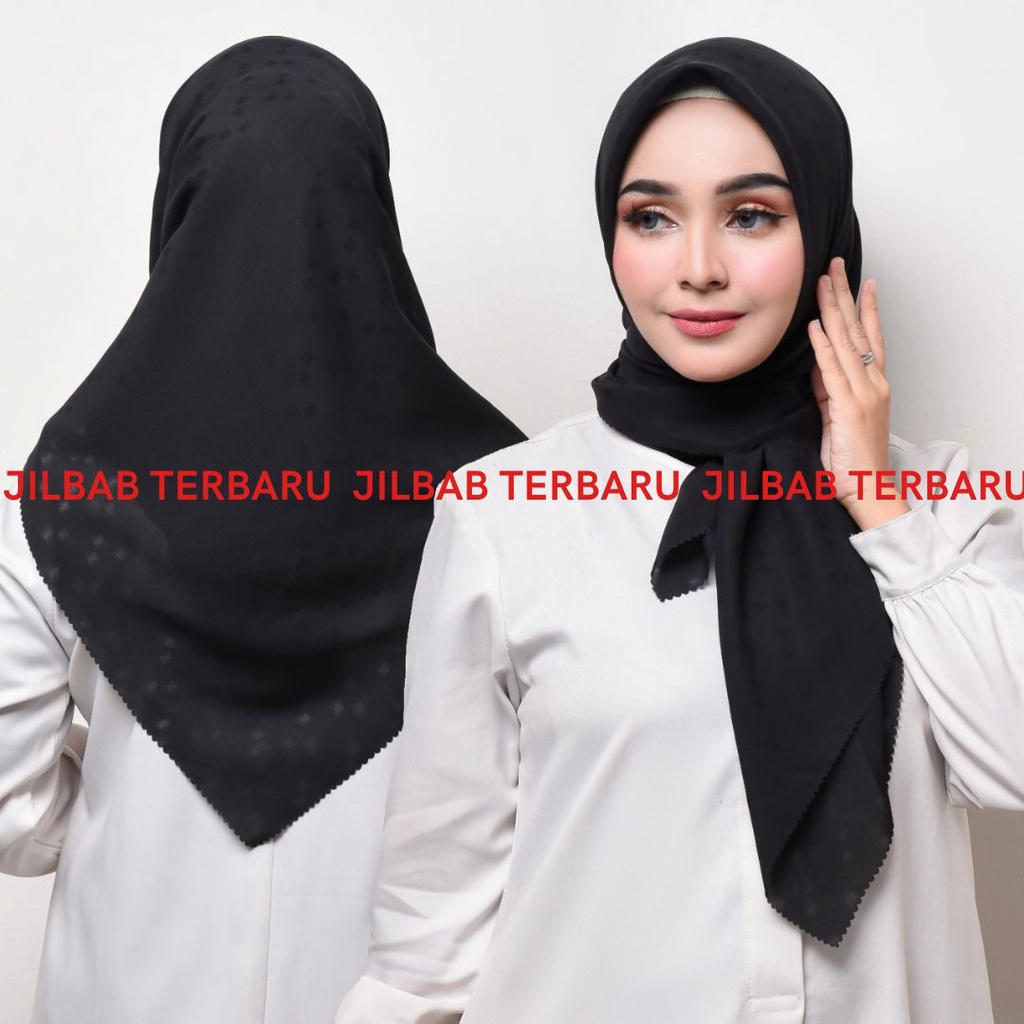 JILBAB SEGIEMPAT POTON STAR / BELLA SQUARE POTTON STAR / JILBAB TERBARU POTTON STAR PREMIUM