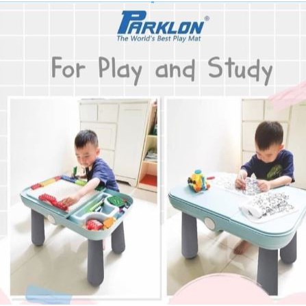 Parklon Multifunctional Blocks Table meja belajar anak dan kursi