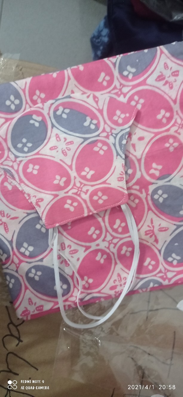 Set Batik Masker New Bianca Top Series Batik Modern By Sabrinabatik