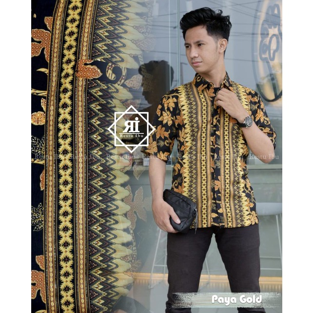 kmeja batik pria/kmeja batik/batik pria/kmeja batik lengn pendek