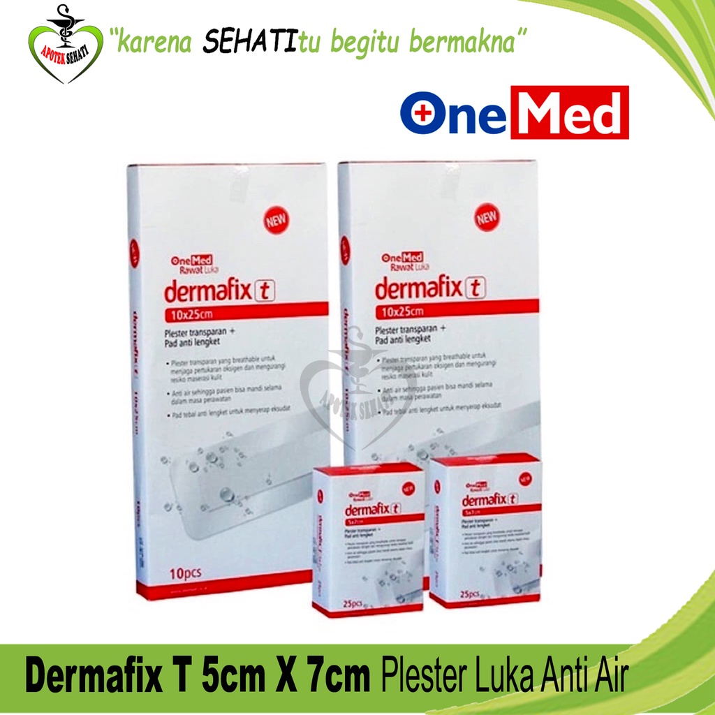 Dermafix T Anti Air Plester Perban Verban Luka Transparant