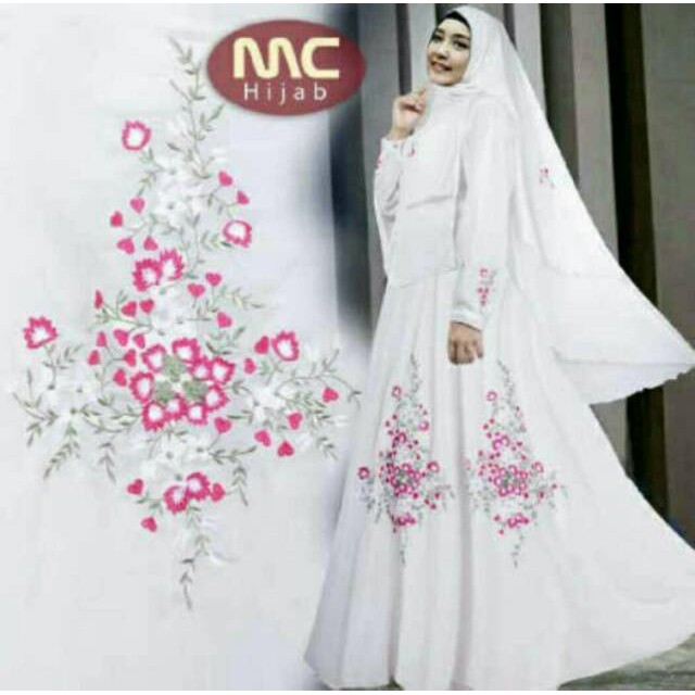 GAMIS PESTA NARCISSUS KUALITAS BUTIK PREMIUM