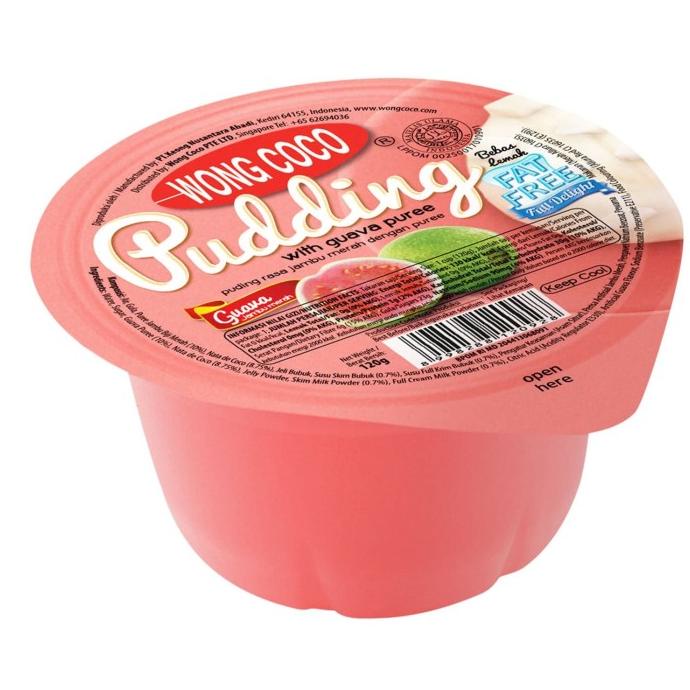

Wong Coco Pudding rasa Guava 120g x 36 cups (1karton)