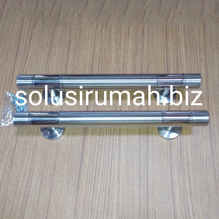 PULL HANDLE STAINLESS 33 SULING TERATAI TARIKAN PINTU 33CM 1PASANG SS