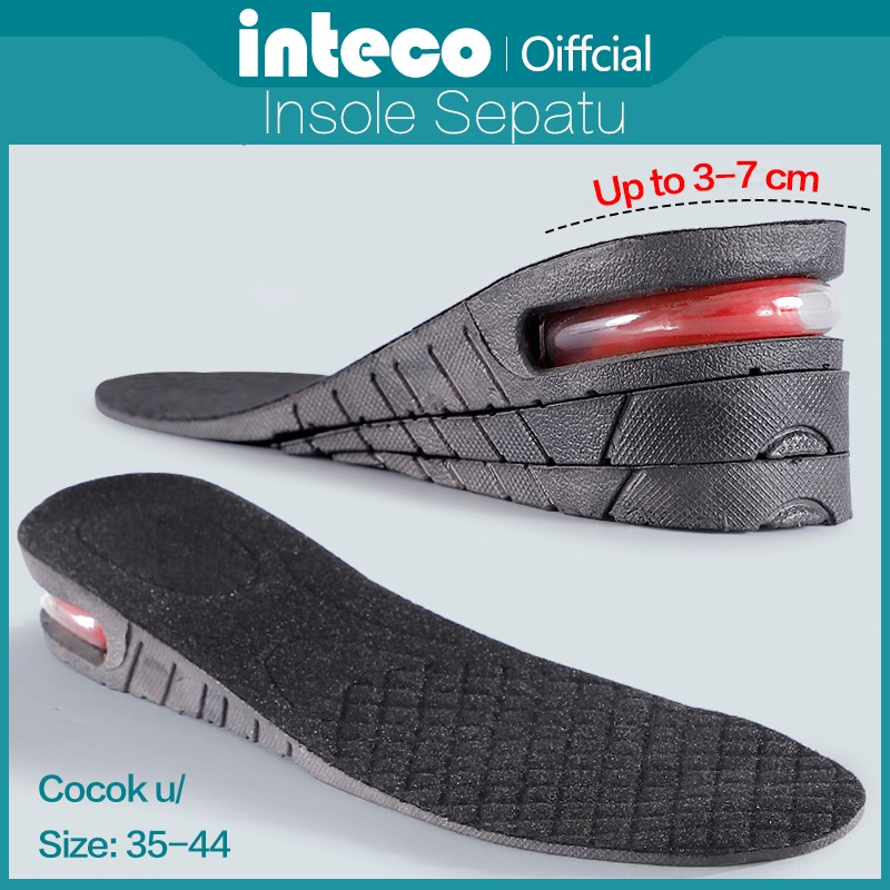 3 layer Insole Sol Sepatu Penambah Tambah Tinggi Peninggi Badan 7 cm