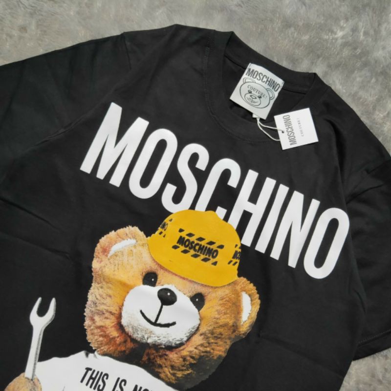 Kaos Tshirt Moschino 24 Mirror FullAcc Premium Quality