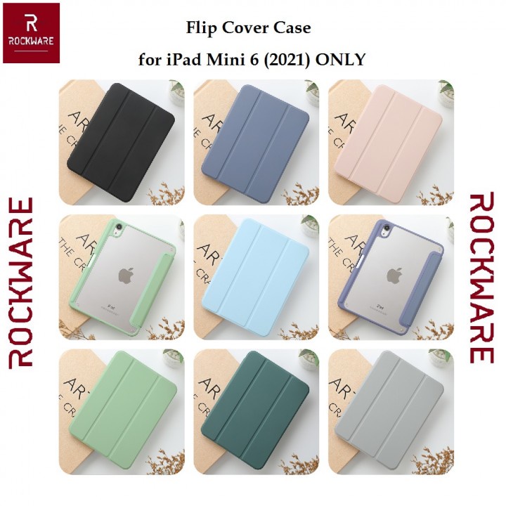 T25 ROCKWARE RW-TS006 - Flip Cover Case for iPad Mini 6 2021