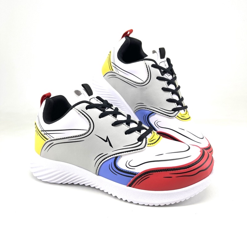 SEPATU SNEAKERS 2D / SEPATU SPORT PRIA - ANDO POP ART TOM GLENN / TRICKS (39-43)