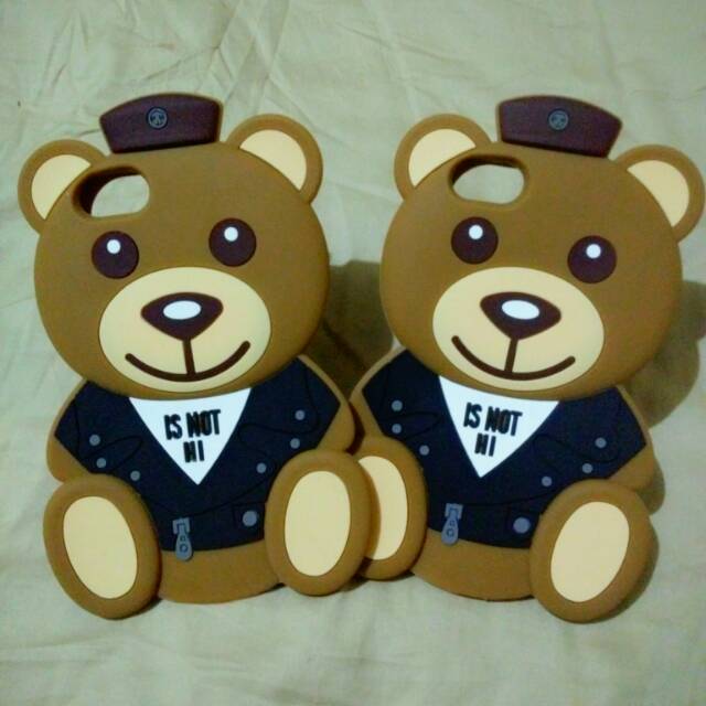 Iphone 7 Case 3D Teddy Bear Costum