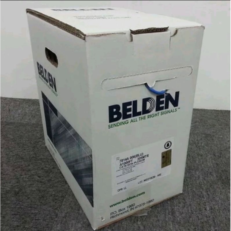 Kabel Belden Cat 6 Original 1000 Feet