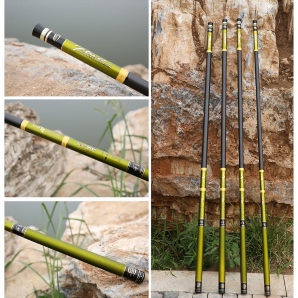 Stik Joran Pancing Carbon Fishing Rod 4.5 Meter Wuqing NH883