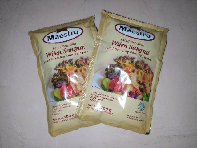 

Maestro Wijen Sangrai 100g