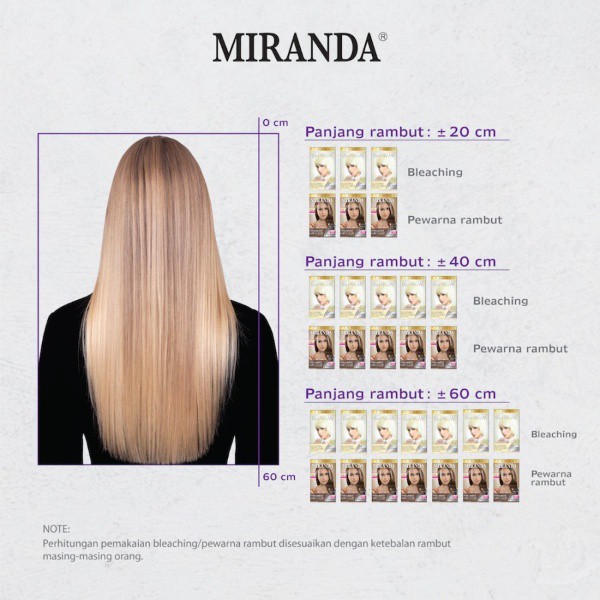 Miranda Hair Color Golden Brown 30ml