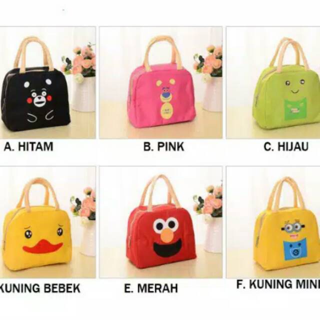 Tas Bekal Makanan Cute Sidoarjo