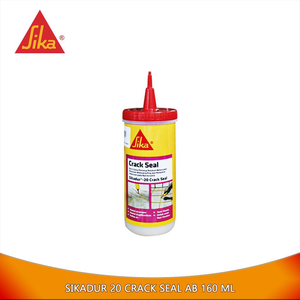 Sikadur 20 Crack Seal AB 160 ml - Resin Epoxy Perekat Retakan Beton