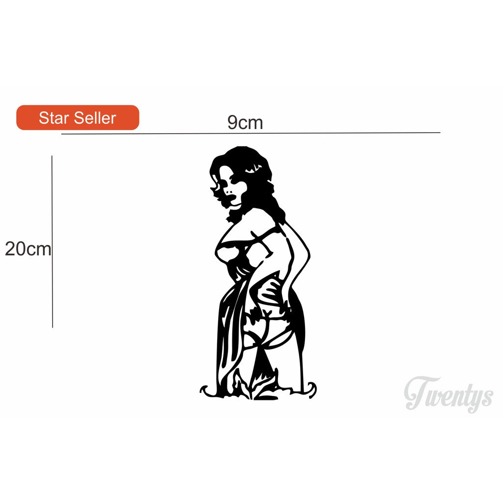 

STIKER GIRLS CUTTING STICKER VINYL DECAL