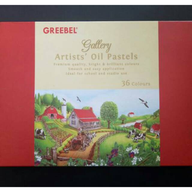 

Crayon 36 warna Greebel Artist