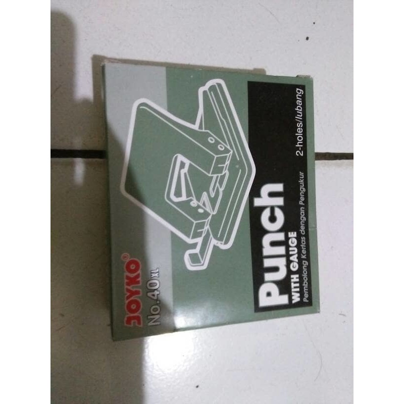 

Pembolong Kertas /pouch no. 40xl