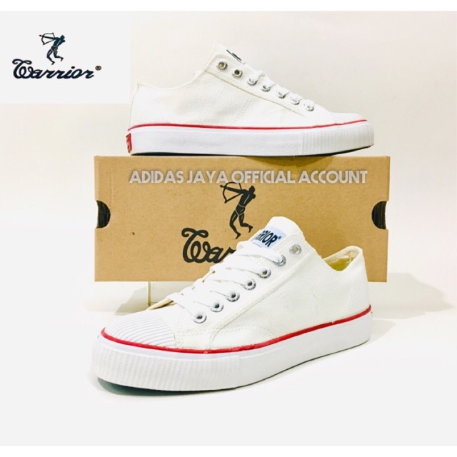 Sepatu Warrior Classic Low putih Original product