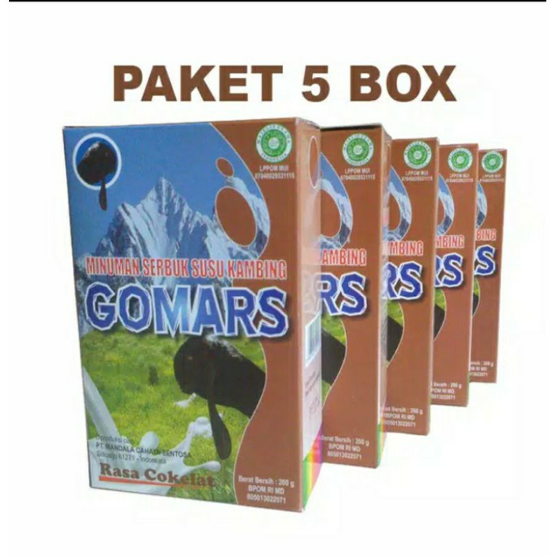 GOMARS Paket 5 Kotak