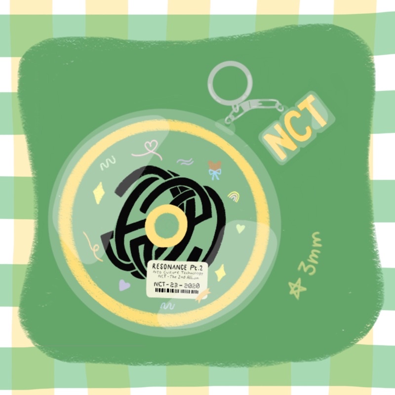 NCT RESONANCE CD KEYCHAIN