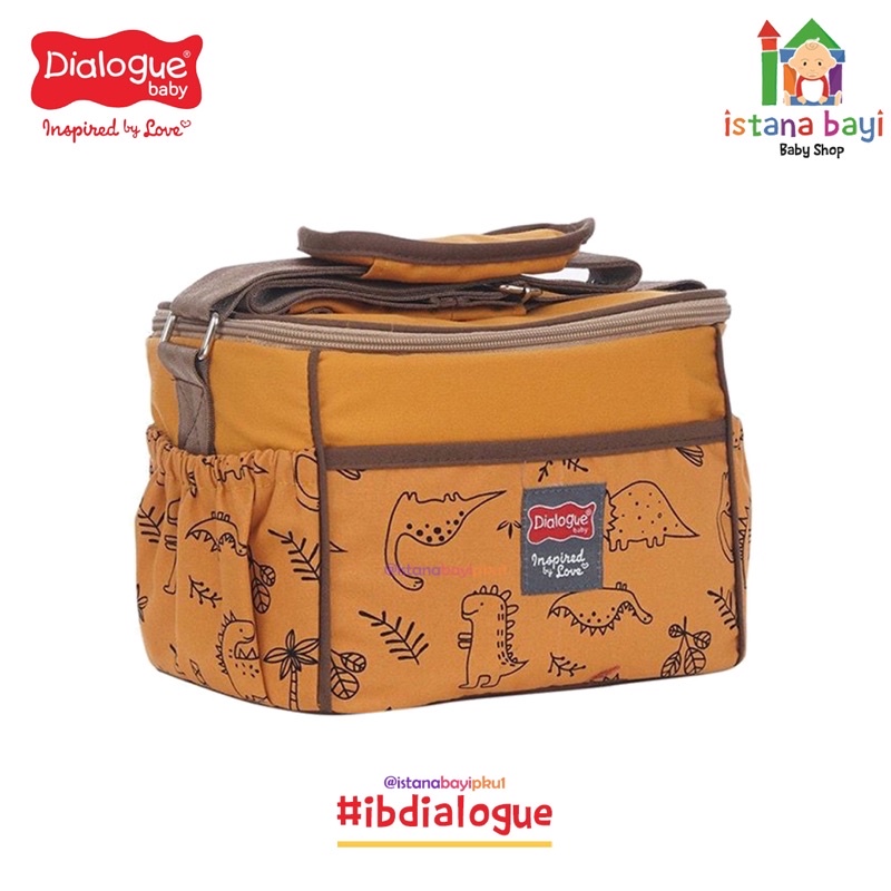 Dialogue Baby Cooler Bag Simply Dino Series DGC1012 - Tas Asi