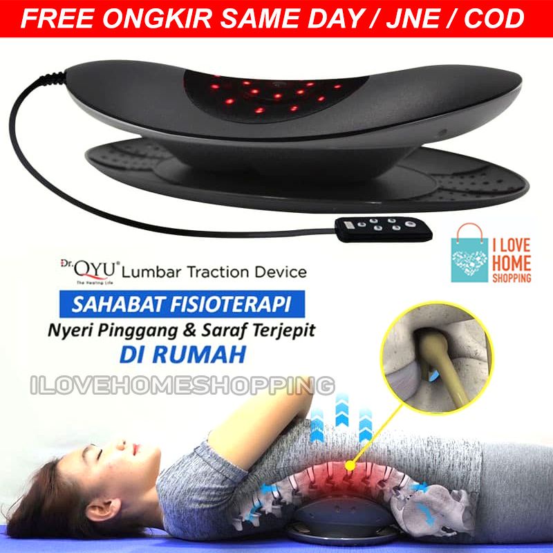 DR QYU LUMBAR TRACTION DEVICE - TERAPI NYERI PINGGANG (LOW BACK PAIN)
