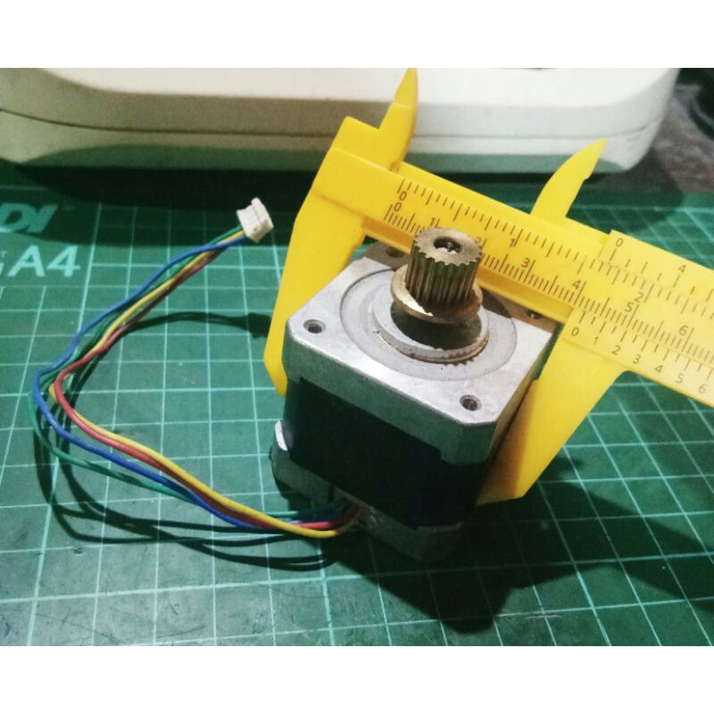 motor 1,5a - 1,8/step stepper nema17 original 4pibolar