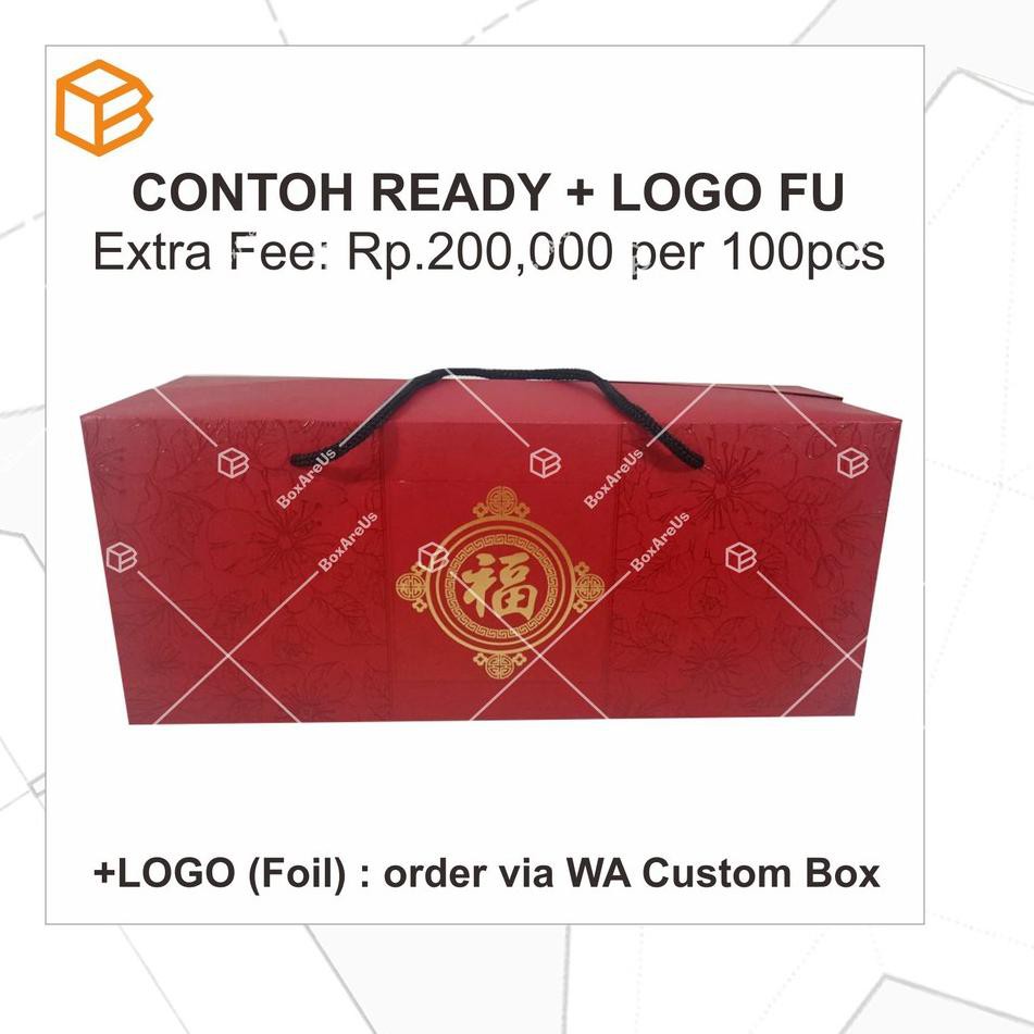

NNG2 paper bag, edisi imlek, packaging, packing, box - PB R + Tali (10pc) .