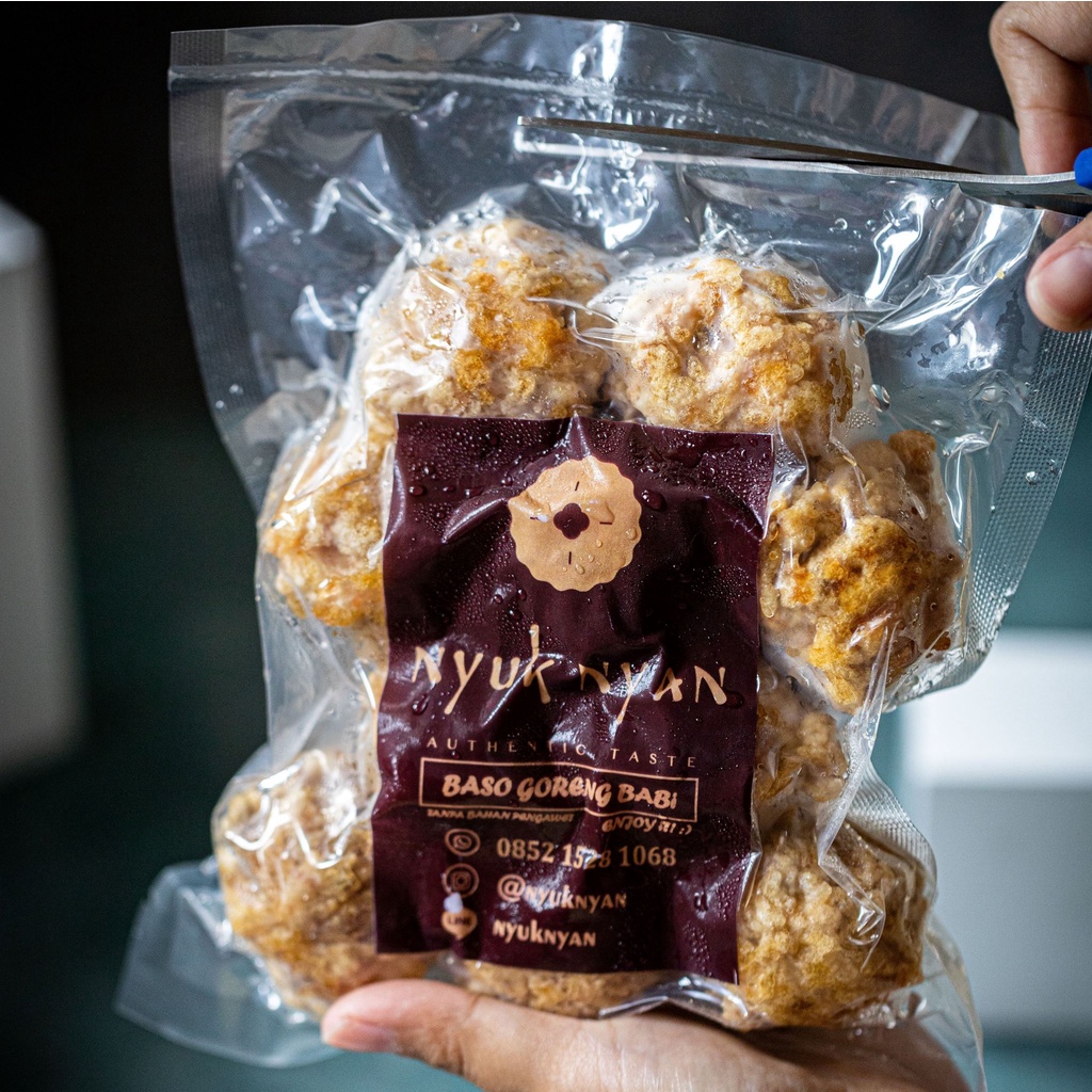 

Bakso Goreng Babi Udang NyukNyan (Frozen Pack)