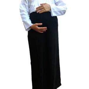 Rok hamil Wanita ROK panjang kerja kantor formal ibu hamil cewek hamil BUMIL big size jumbo hitam ma