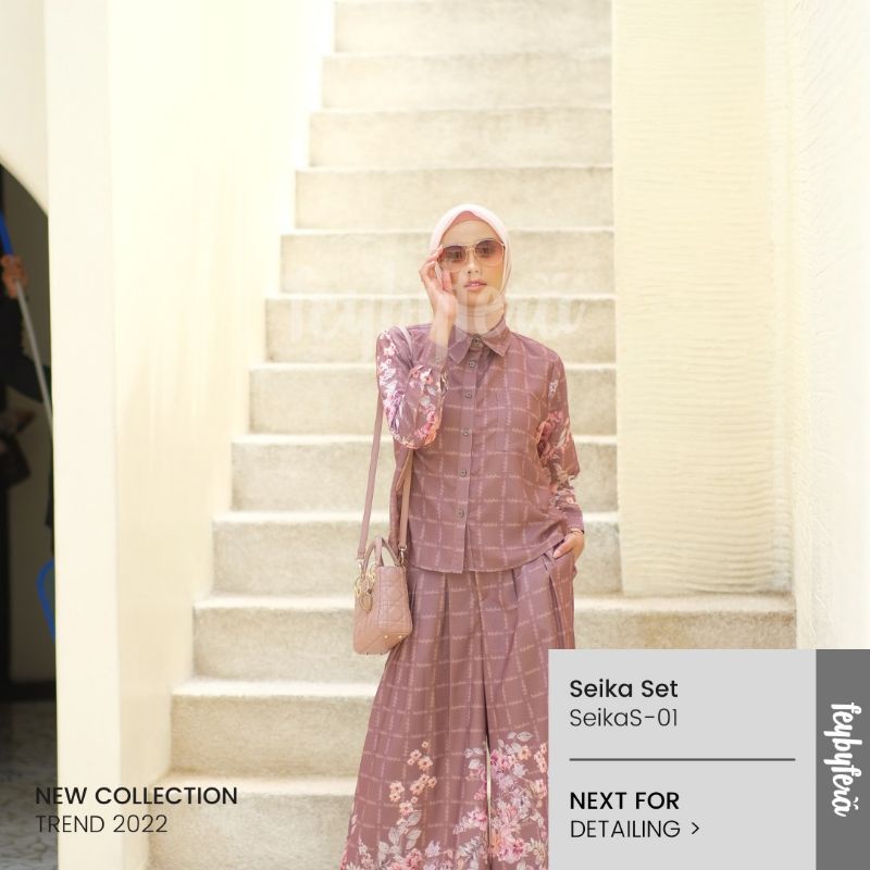 Feybyfera Seika Set | Set Italiano Crepe Premium Printing