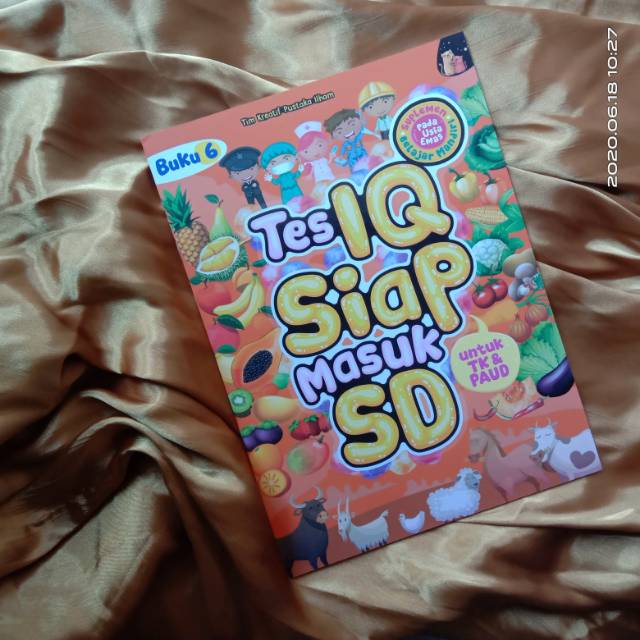 Buku Anak Tk Paud Tes Iq Siap Masuk Sd Shopee Indonesia