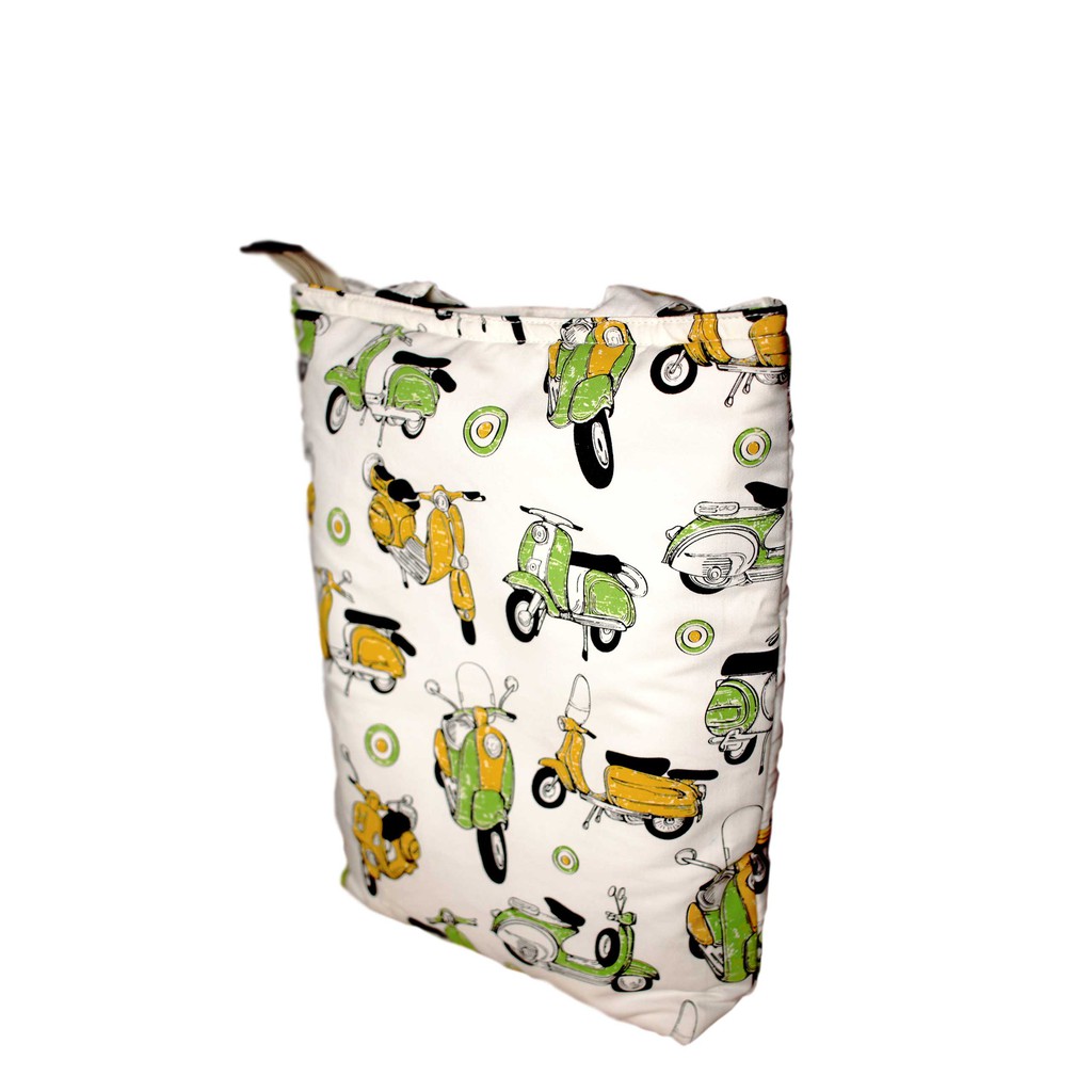 Tote Bag Kanvas Scooter