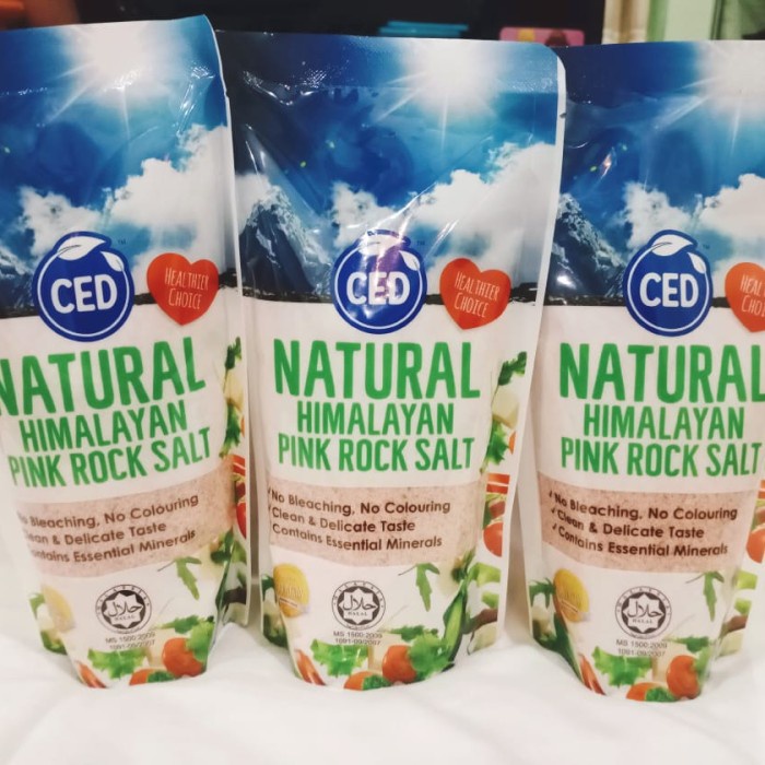 

Siap Kirim Garam Himalaya Natural Himalayan Pink Rock Salt