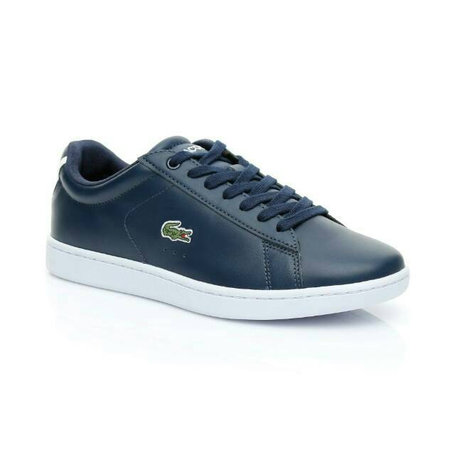 Sepatu LACOSTE Carnaby Evo Leather trainers Original