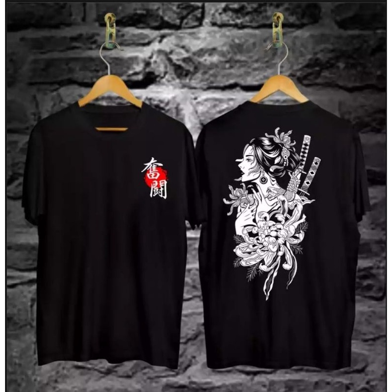 COD/DS1/BAJU KAOS DISTRO MOTIF ( M-L-XL )