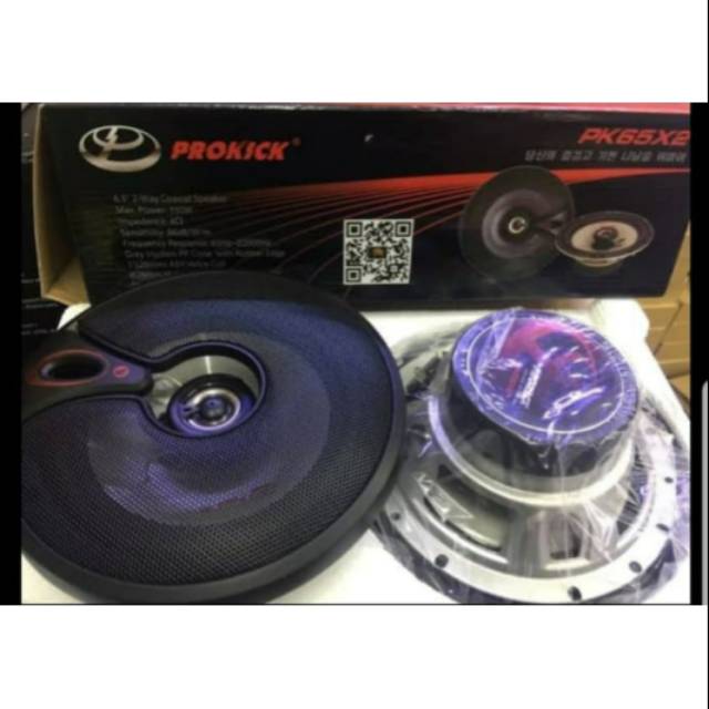 Speaker coaxial prokick PK 65X2