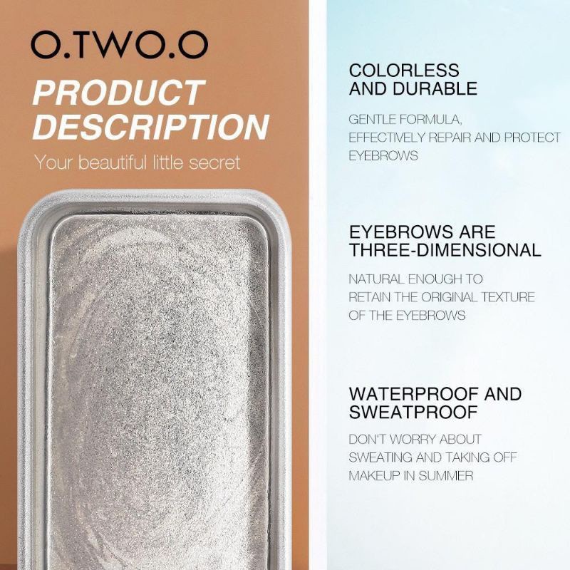 O.TWO.O Eyebrow Soap Brow Freepisau Cukur Alis Sculpt Lift Brow Styling Soal Waterproof Long Lasting