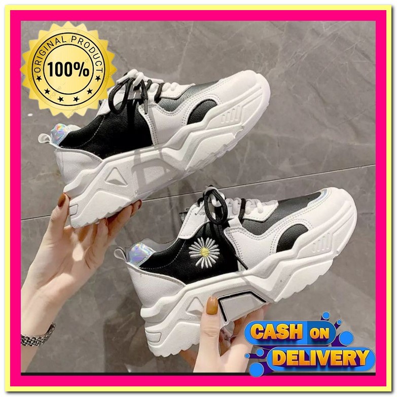 Sepatu Srs Wanita Kekinian Md 907 Sneakers Tanpa Tali - Kanvas Sapatu Harian Sneaker Kets Perempuan 