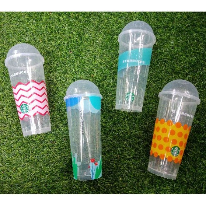 

NEW TUMBLER STARBUCK PLASTIK (4 PCS)